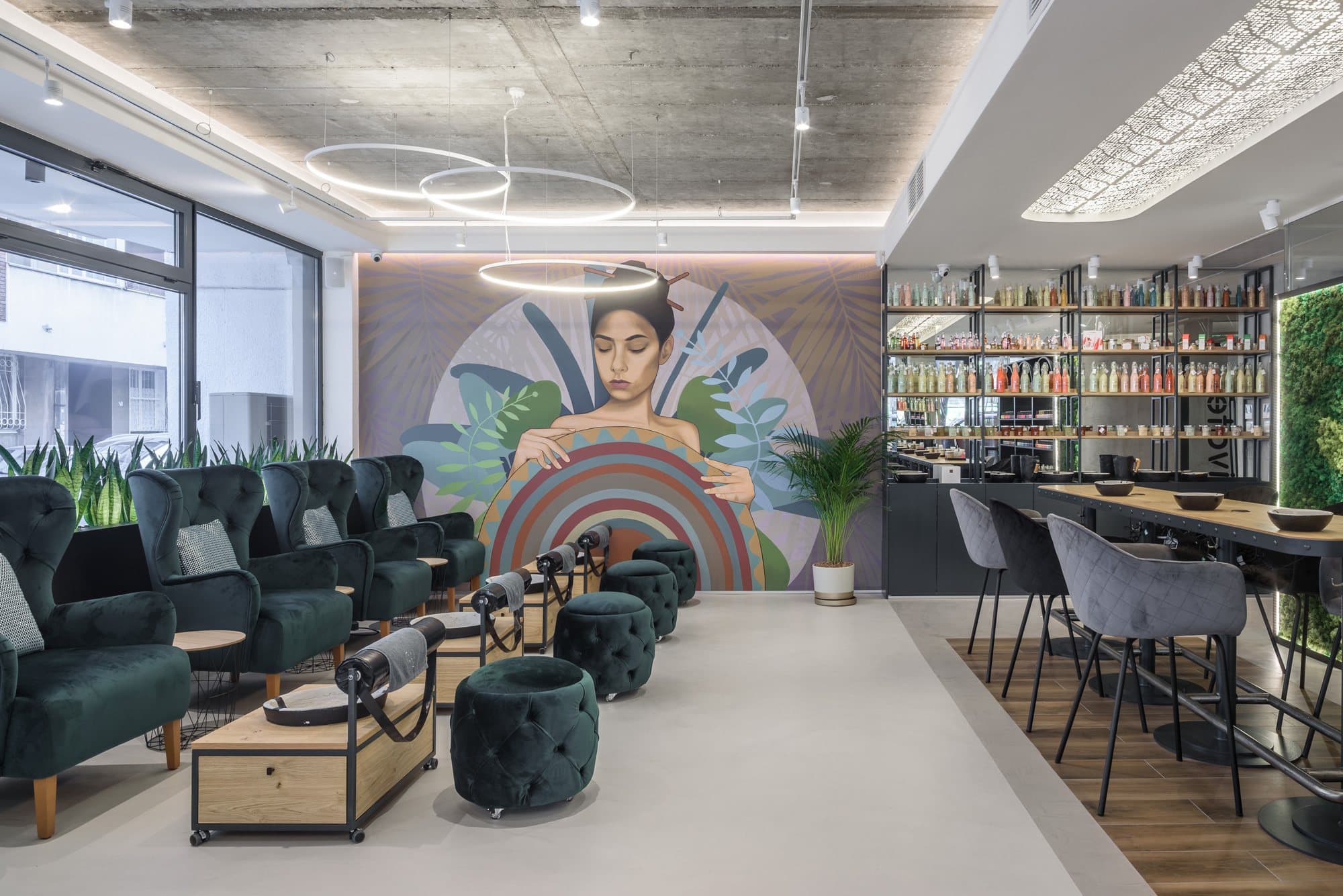 Beauty centar VTMN, Beograd — prikaz izvedenog projekta, fotografija 2 od 9